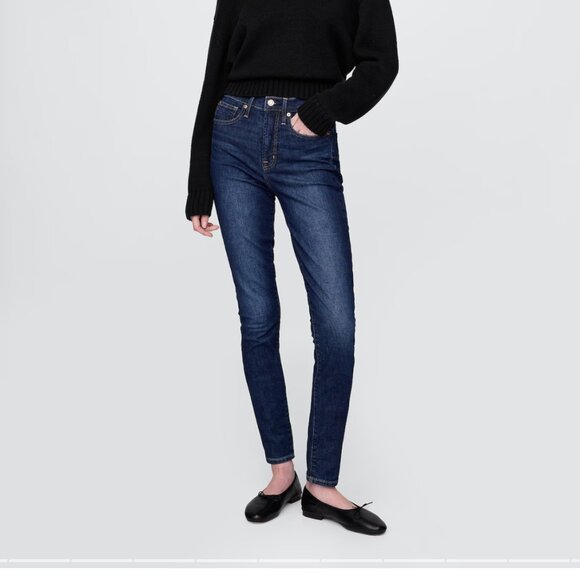 Gap Women's High Rise True Skinny Jean - 8/29 - Picture 5 of 7